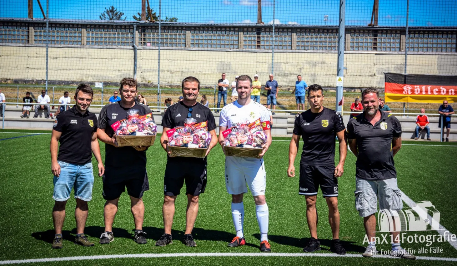 Verabschiedungen vor dem letzten Heimspiel