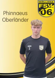 Phinnaeus Oberländer kommt von FC Borntal Erfurt