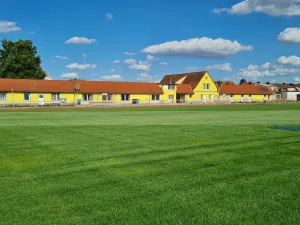 Abnahme unseres Sportplatzes, Spiele allerdings erst 2026