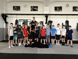 Training mit einer Weltmeisterin