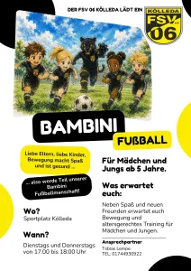 Die Saison der Bambinis startet am 18.08.2026
