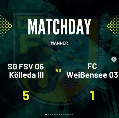 27.10.2024 SG FSV 06 Kölleda III vs. FC Weißensee 03